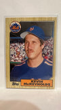 #76T Kevin McReynolds New York Mets 1987 Topps Baseball Card