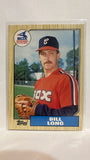 #67T Bill Long Chicago White Sox 1987 Topps Baseball Card