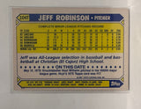 #104T Jeff Robinson Detroit Tigers 1987 Topps Baseball Card