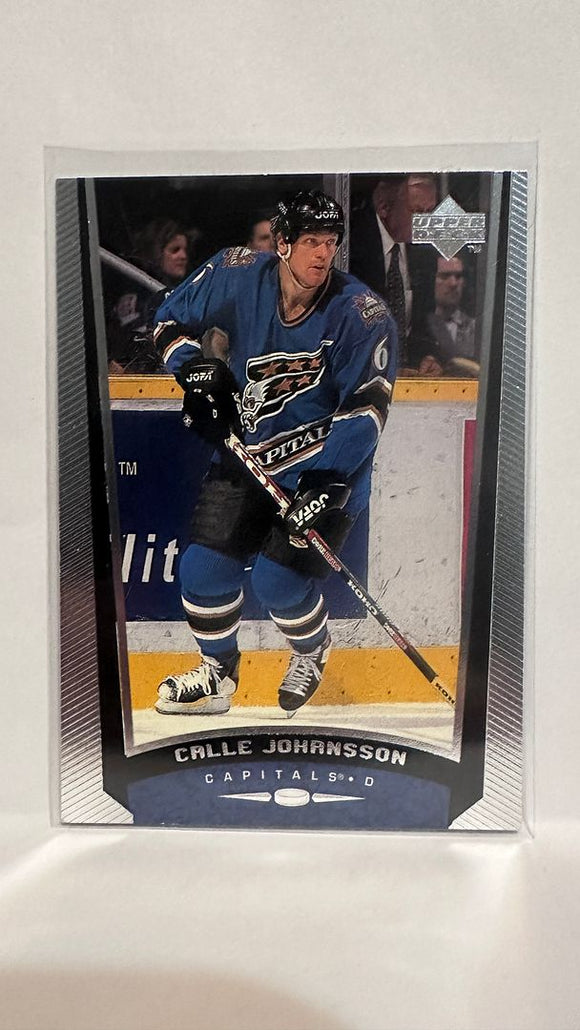 #382 Calle Johansson Washington Capitals 98-99 Upper Deck Hockey Card