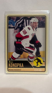 #357 Zenon Konopka  Ottawa Senators 12-13 O-Pee-Chee Hockey Card