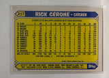 #21T Rick Cerone  New York Yankees 1987 Topps Baseball Card