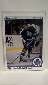 #243 Gary Leeman  Toronto Maple Leafs 90-91 Upper Deck Hockey Card