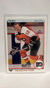 #247 Tim Kerr Philadelphia Flyers 90-91 Upper Deck Hockey Card