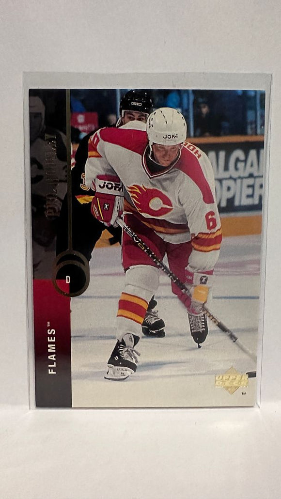 #169 Phil Housley  Calgary Flames 94-95 Upper Deck Hockey Card