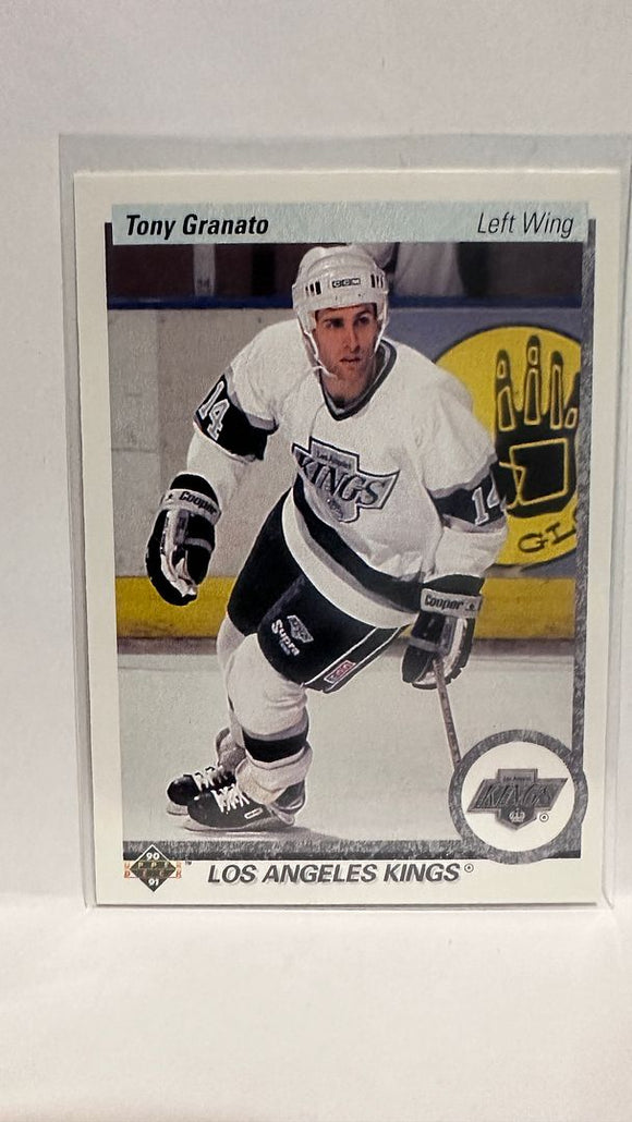 #272 Tony Granato  Los Angeles Kings 90-91 Upper Deck Hockey Card