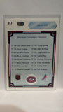 #317 Patrick Roy Checklist  Montreal Canadiens 90-91 Upper Deck Hockey Card