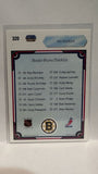 #320 Ray Bourque Checklist Boston Bruins 90-91 Upper Deck Hockey Card