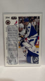 #214 Dave Ellett  Toronto Maple Leafs 92-93 Upper Deck Hockey Card