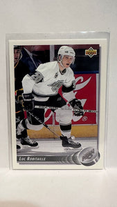 #216 Luc Robitaille  Los Angeles Kings 92-93 Upper Deck Hockey Card