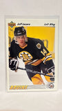 #364 Jeff Lazaro Boston Bruins 91-92 Upper Deck Hockey Card