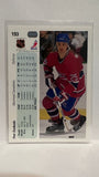 #193 Petr Svoboda Montreal Canadiens 90-91 Upper Deck Hockey Card