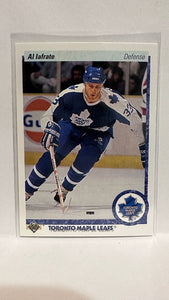 #157 Al Lafrate Toronto Maple Leafs 90-91 Upper Deck Hockey Card