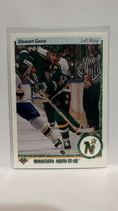 #150 Stewart Gavin Minnesota North Stars 90-91 Upper Deck Hockey Card