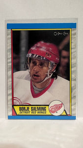 #278 Borje Salming Toronto Maple Leafs 89-90 O-Pee-Chee Hockey Card