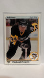 #142 Rob Brown Pittsburgh Penguins 90-91 Upper Deck Hockey Card