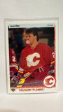 #141 Joel Otto Calgary Flames 90-91 Upper Deck Hockey Card