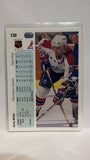 #130 Kelly Miller Washington Capitals 90-91 Upper Deck Hockey Card