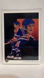 #321 Mark Messier Checklist Edmonton Oilers 90-91 Upper Deck Hockey Card