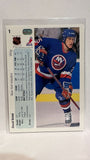 #1 David Volek New York Islanders 90-91 Upper Deck Hockey Card