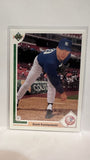 #33F Scott Kamieniecki New York Yankees 1991 Upper Deck Baseball Card