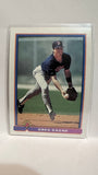 #338 Gregg Gagne Minnesota Twins 1991 Bowman Baseball Card