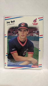 #602 Jay Bell Cleveland Indians 1988 Fleer Baseball Card