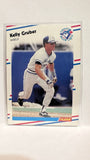 #111 Kelly Gruber Toronto Blue Jays 1988 Fleer Baseball Card