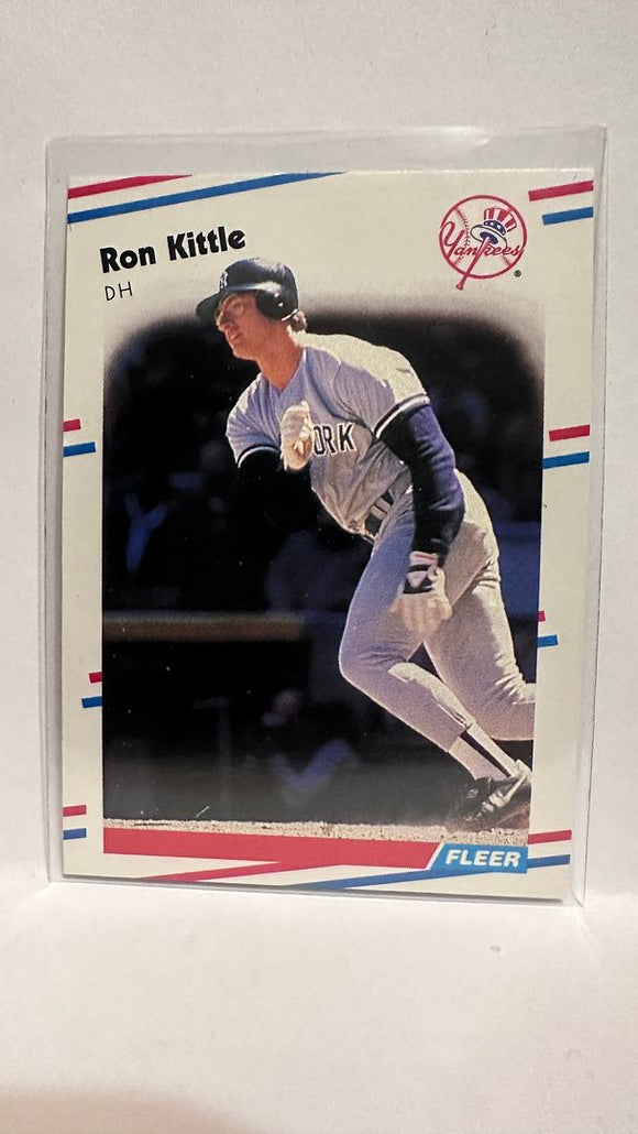 #213 Ron Kittle New York Yankees 1988 Fleer Baseball Card