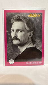 #224 Doug Drabek Pittsburgh Pirates 1991 Studio Baseball Card