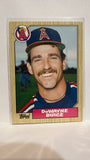 #13T DeWayne Buice Los Angeles Angels 1987 Topps Baseball Card