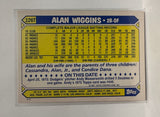 #126T Alan Wiggins Baltimore Orioles 1987 Topps Baseball Card