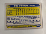 #48T Guy Hoffman Cincinnati Reds 1987 Topps Baseball Card