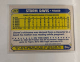 #26T Storm Davis SAN Diego Padres 1987 Topps Baseball Card