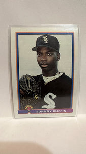 #347 Johnny Ruffin Chicago White Sox 1991 Bowman Baseball Card