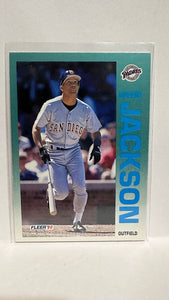 #609 Darrin Jackson SAN Diego Padres 1992 Fleer Baseball Card