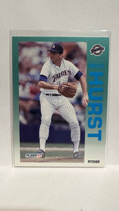 #608 Bruce Hurst SAN Diego Padres 1992 Fleer Baseball Card