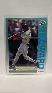 #607 Thomas Howard SAN Diego Padres 1992 Fleer Baseball Card