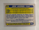 #62T Jack Lazorko Los Angeles Angels 1987 Topps Baseball Card