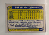 #127T Bill Wilkinson Seattle Mariners 1987 Topps Baseball Card