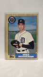 #46T Mike Henneman Detroit Tigers 1987 Topps Baseball Card