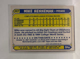 #46T Mike Henneman Detroit Tigers 1987 Topps Baseball Card