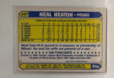 #45T Neal Heaton Montreal Expos 1987 Topps Baseball Card