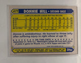 #47T Donnie Hill Chicago White Sox 1987 Topps Baseball Card