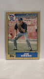 #89T Joe Niekro Minnesota Twins 1987 Topps Baseball Card