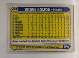 #49T Brian Holton Los Angeles Dodgers 1987 Topps Baseball Card