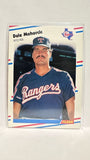 #474 Dale Mohorcic Texas Rangers 1988 Fleer Baseball Card