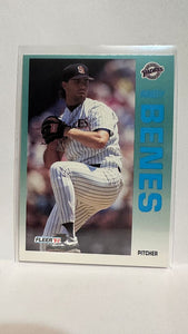 #599 Andy Benes SAN Diego Padres 1992 Fleer Baseball Card