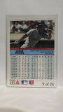 #9 of 24 Wade Boggs The Performer Boston Red Sox 1992 Fleer Baseball Card