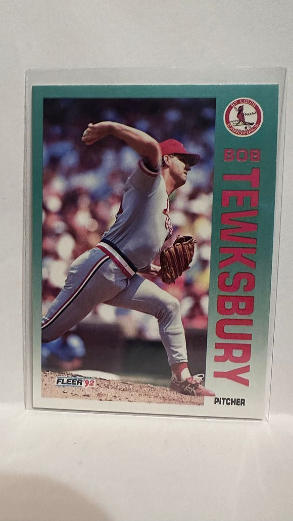 #594 Bob Tewksbury St Louis Cardinals 1992 Fleer Baseball Card